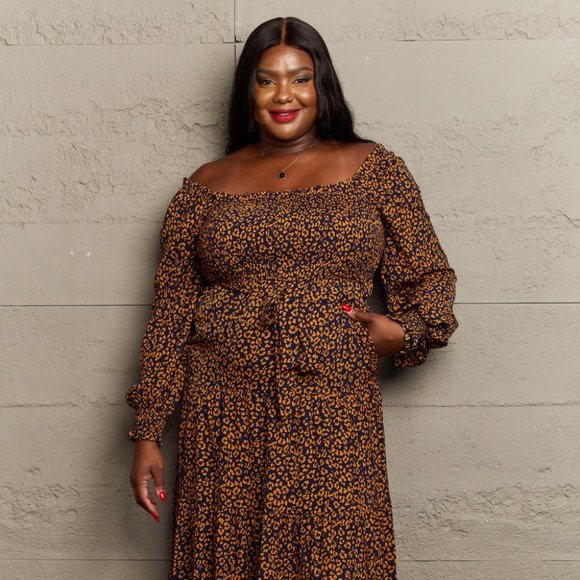 Hailey & Co Wild One Animal Printed Maxi Dress - Picture 2 of 10